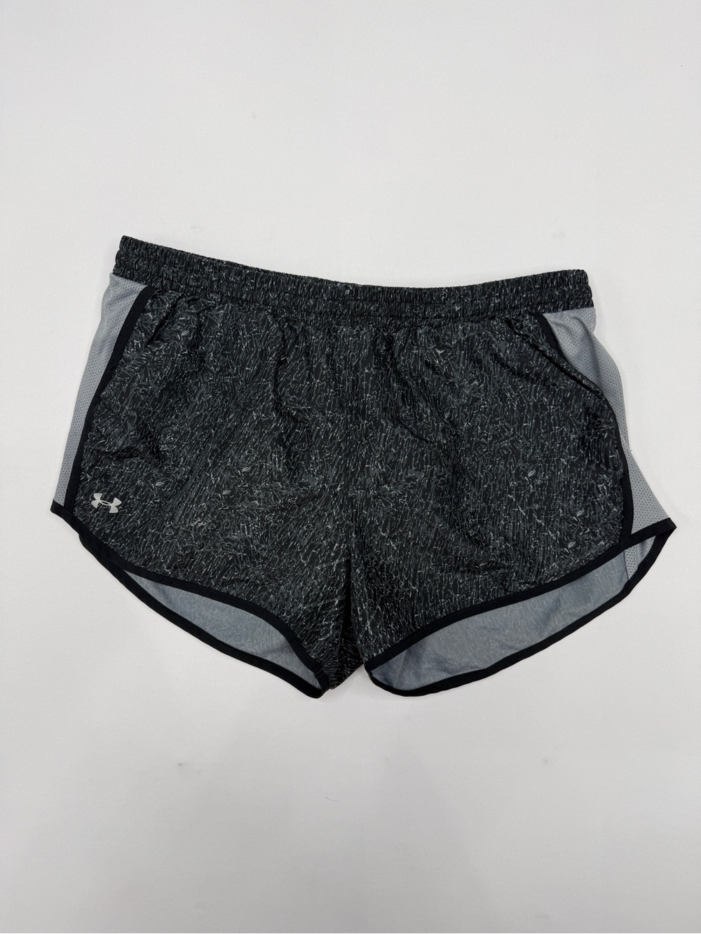 Under Armour Black Speckled Running Shorts